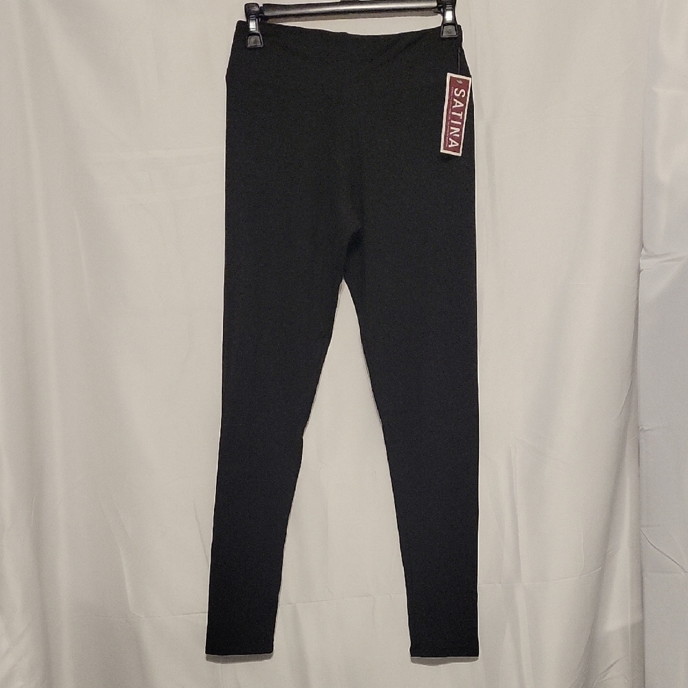 Satina Women's Black Leggings